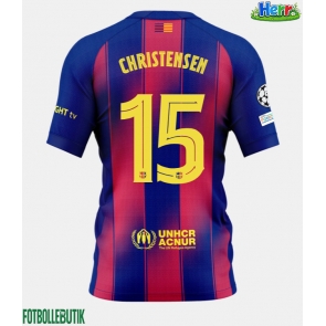 Barcelona Andreas Christensen #15 Hemmatröja 2025-26 Kortärmad
